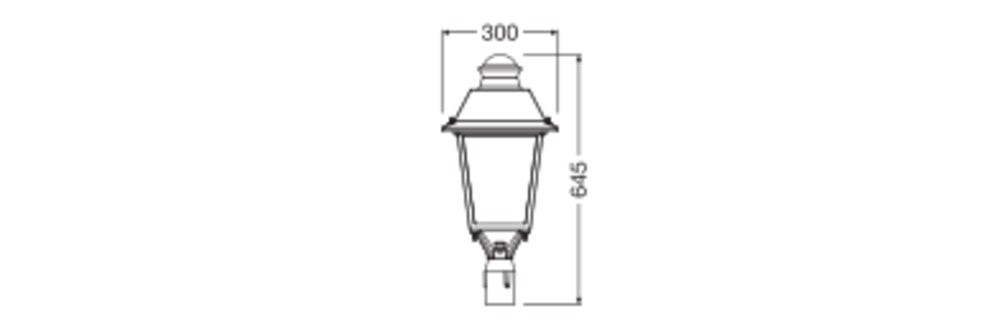 LED pouličné osvetlenie 40W IP66 4000K 45° – pouličné LED svietidlo LEDVANCE