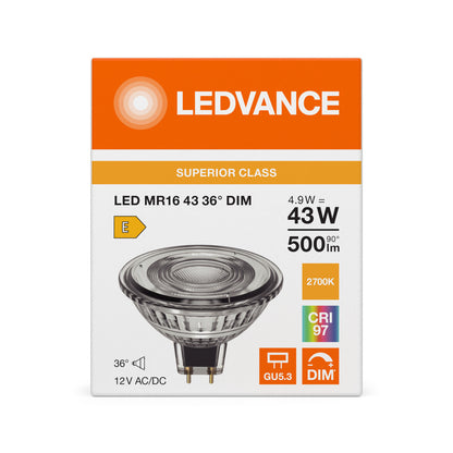 LED stropné svietidlo 4.9W IP20 2700K 36° – stropné LED svietidlo LEDVANCE