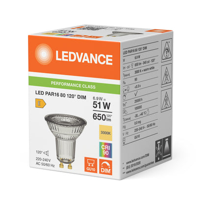 LED downlight 6.9W IP20 3000K 120° – zápustné LED svietidlo LEDVANCE