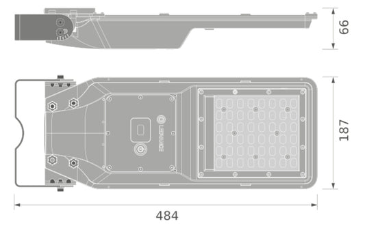 LED pouličné osvetlenie 5W IP65 3000K 85° – pouličné LED svietidlo LEDVANCE