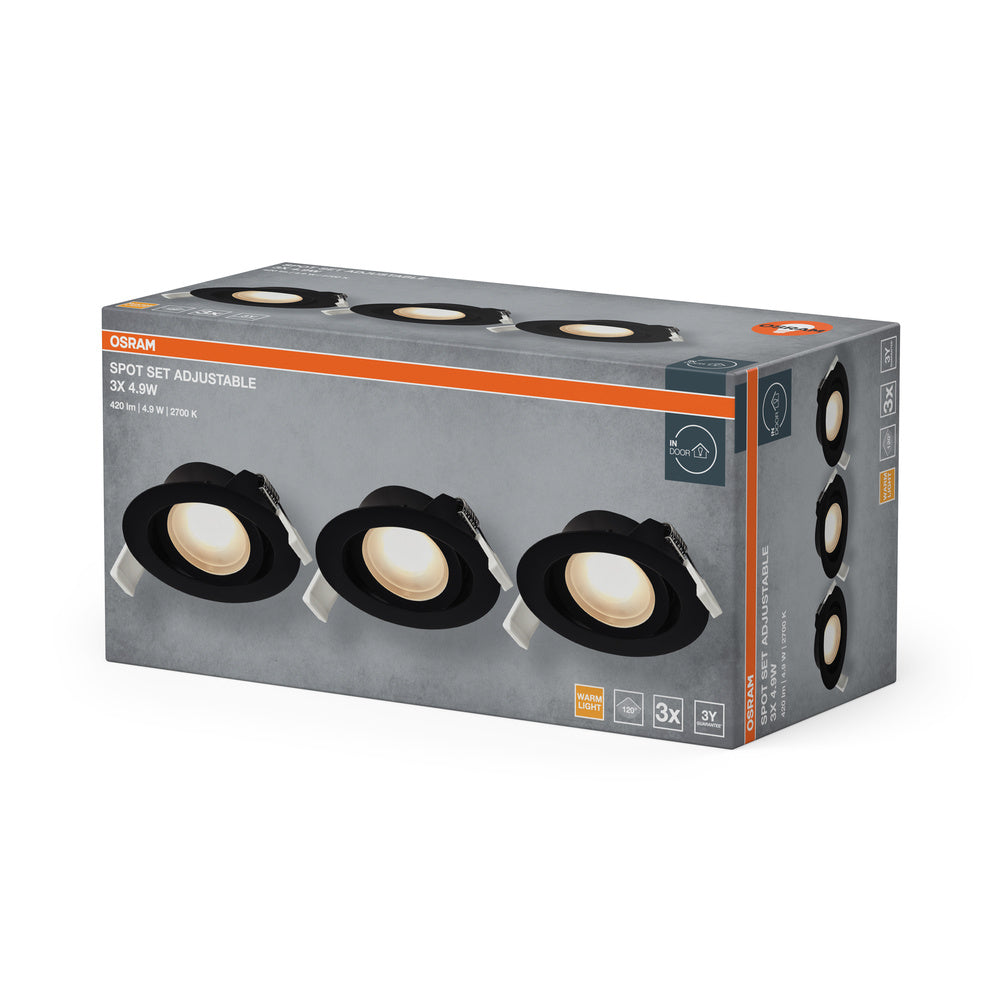 LED stropné svietidlo 4.90W IP20 2700K 120° – stropné LED svietidlo OSRAM