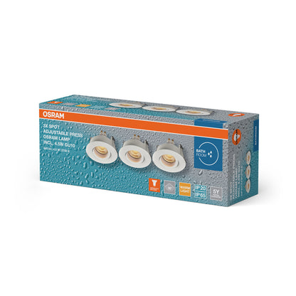 LED downlight 4.50W IP65 2700K 36° – zápustné LED svietidlo OSRAM
