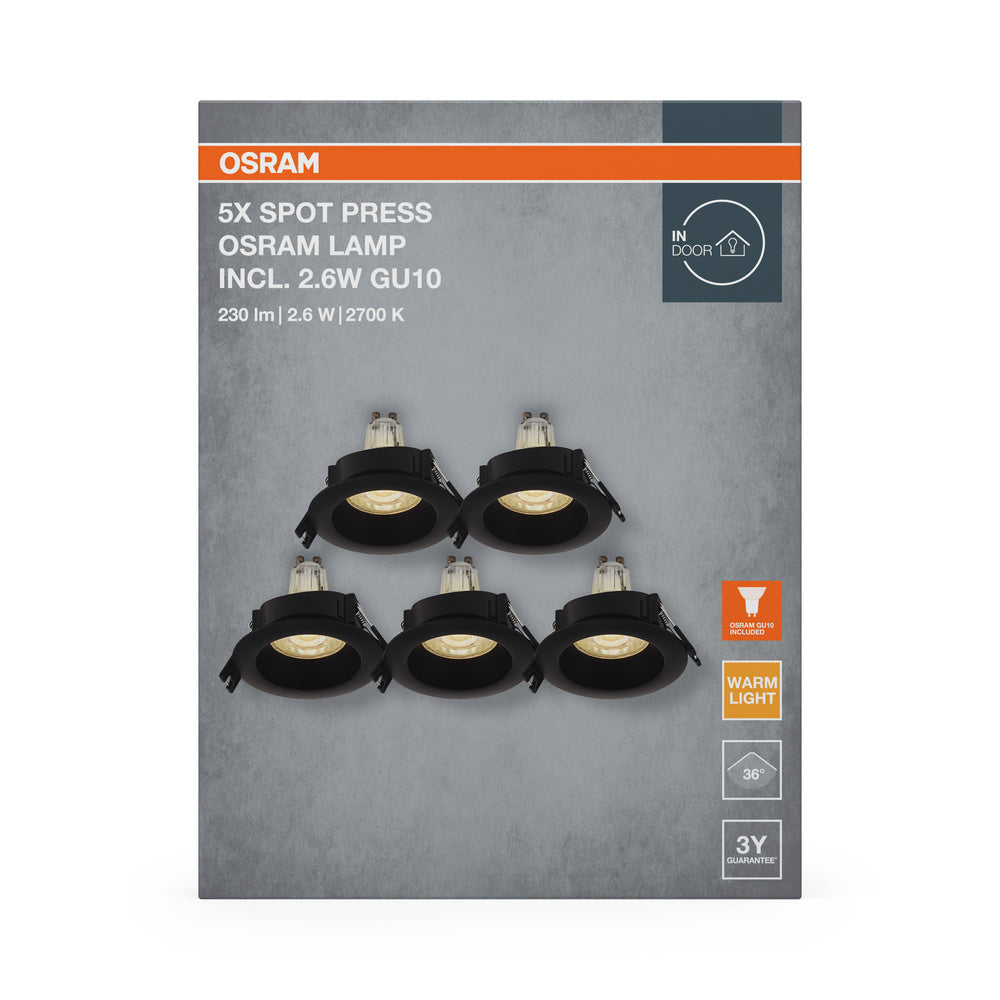 LED downlight 2.60W IP20 2700K 36° – zápustné LED svietidlo OSRAM
