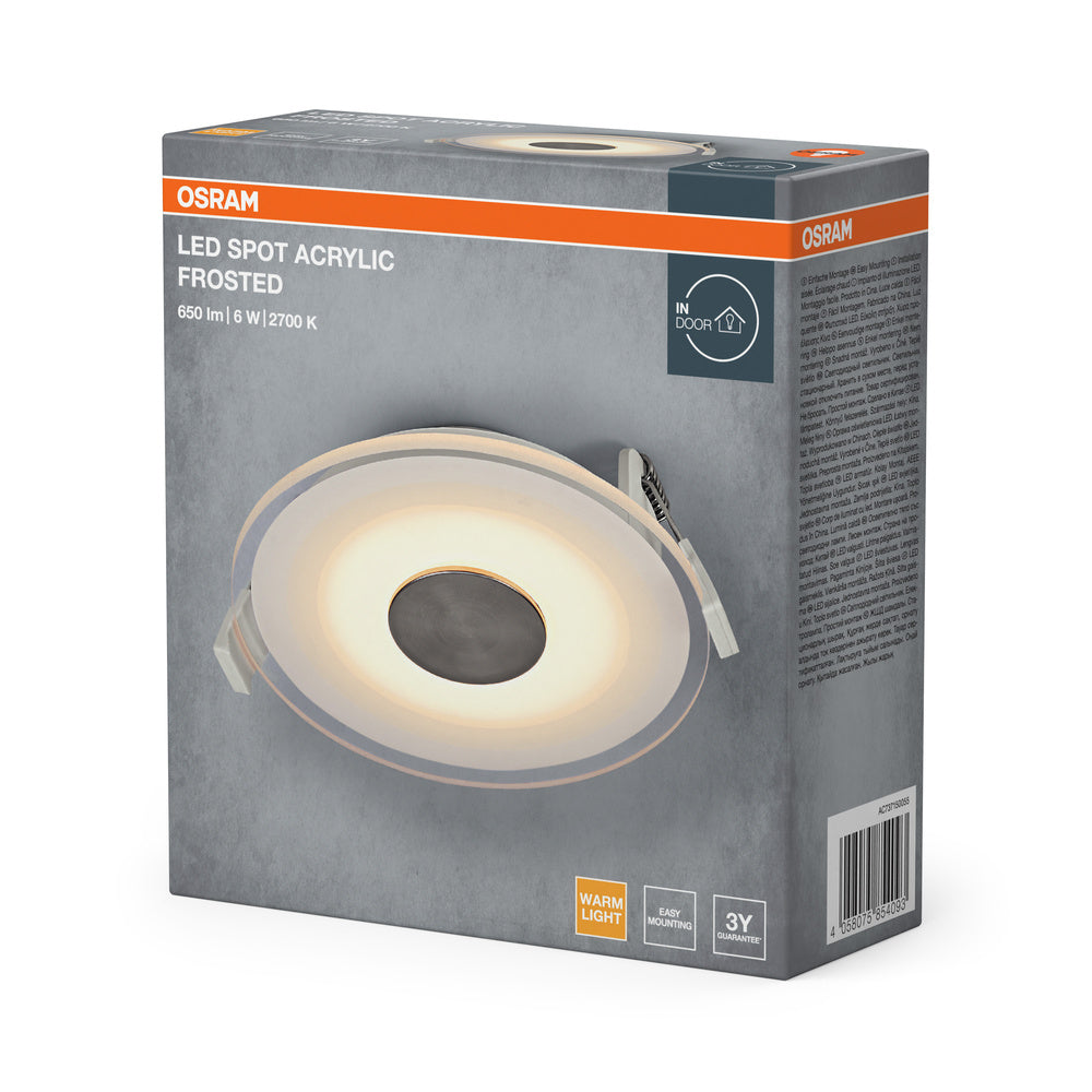 LED stropné svietidlo 6W IP20 2700K 120° – stropné LED svietidlo OSRAM