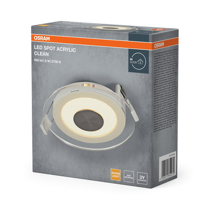 LED stropné svietidlo 6W IP20 2700K 120° – stropné LED svietidlo OSRAM