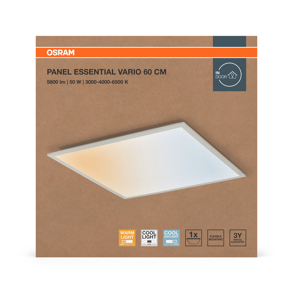 LED panel 50W IP20 6500K 110° – LED stropný panel OSRAM