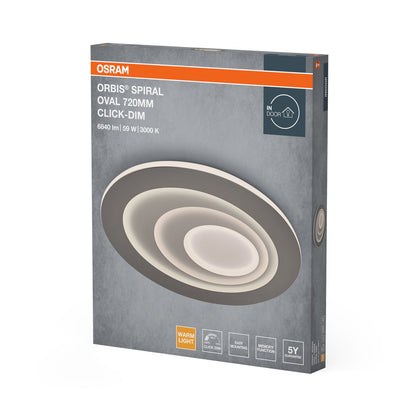 LED stropné svietidlo 59W IP20 3000K – stropné LED svietidlo OSRAM