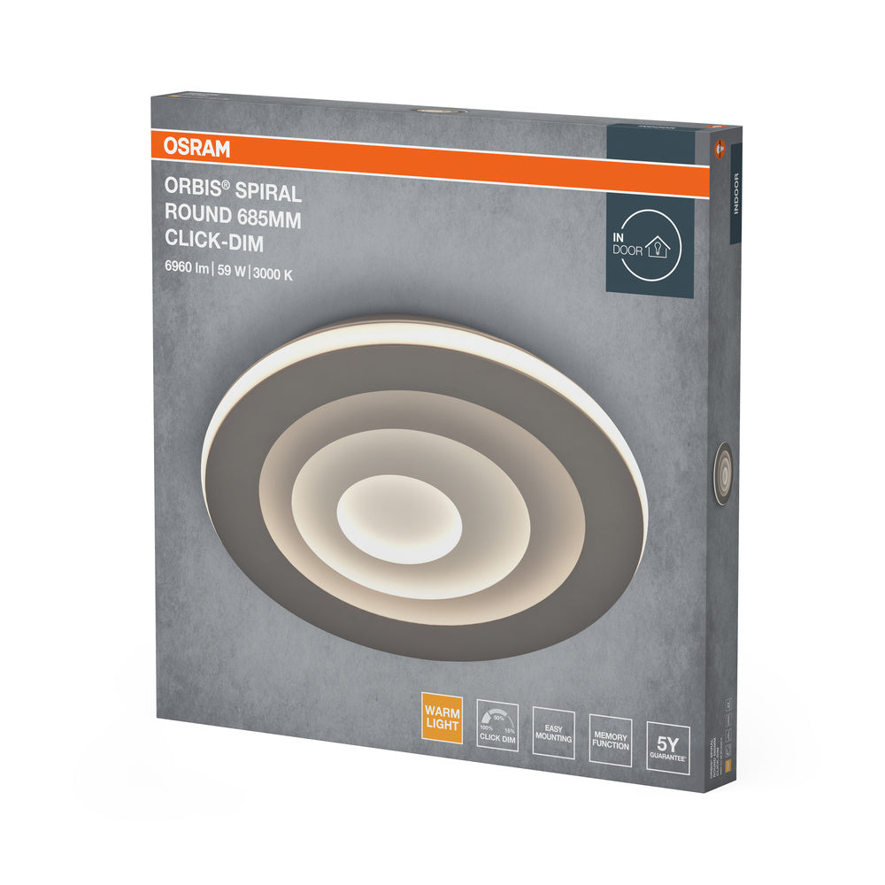 LED stropné svietidlo 59W IP20 3000K – stropné LED svietidlo OSRAM
