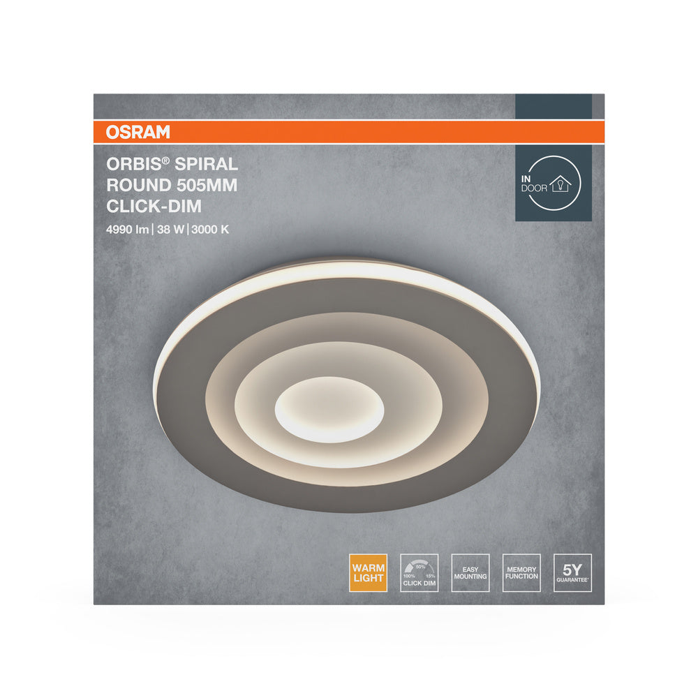 LED stropné svietidlo 38W IP20 3000K – stropné LED svietidlo OSRAM