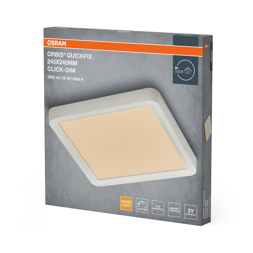LED stropné svietidlo 20W IP20 3000K 115° – stropné LED svietidlo OSRAM