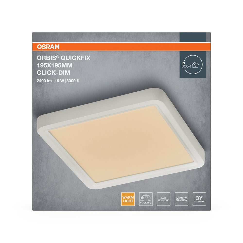 LED stropné svietidlo 16W IP20 3000K 115° – stropné LED svietidlo OSRAM