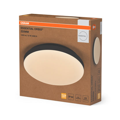 LED stropné svietidlo 12W IP44 3000K 120° – stropné LED svietidlo OSRAM