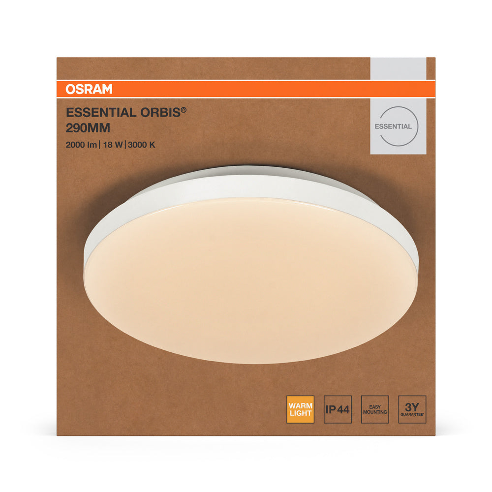 LED stropné svietidlo 18W IP44 3000K 120° – stropné LED svietidlo OSRAM