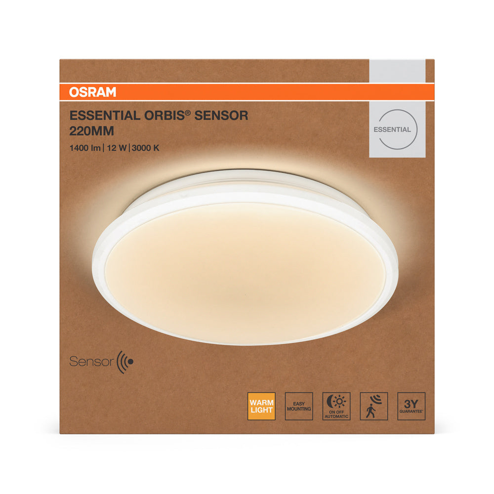 LED stropné svietidlo 12W IP20 3000K 120° – stropné LED svietidlo OSRAM