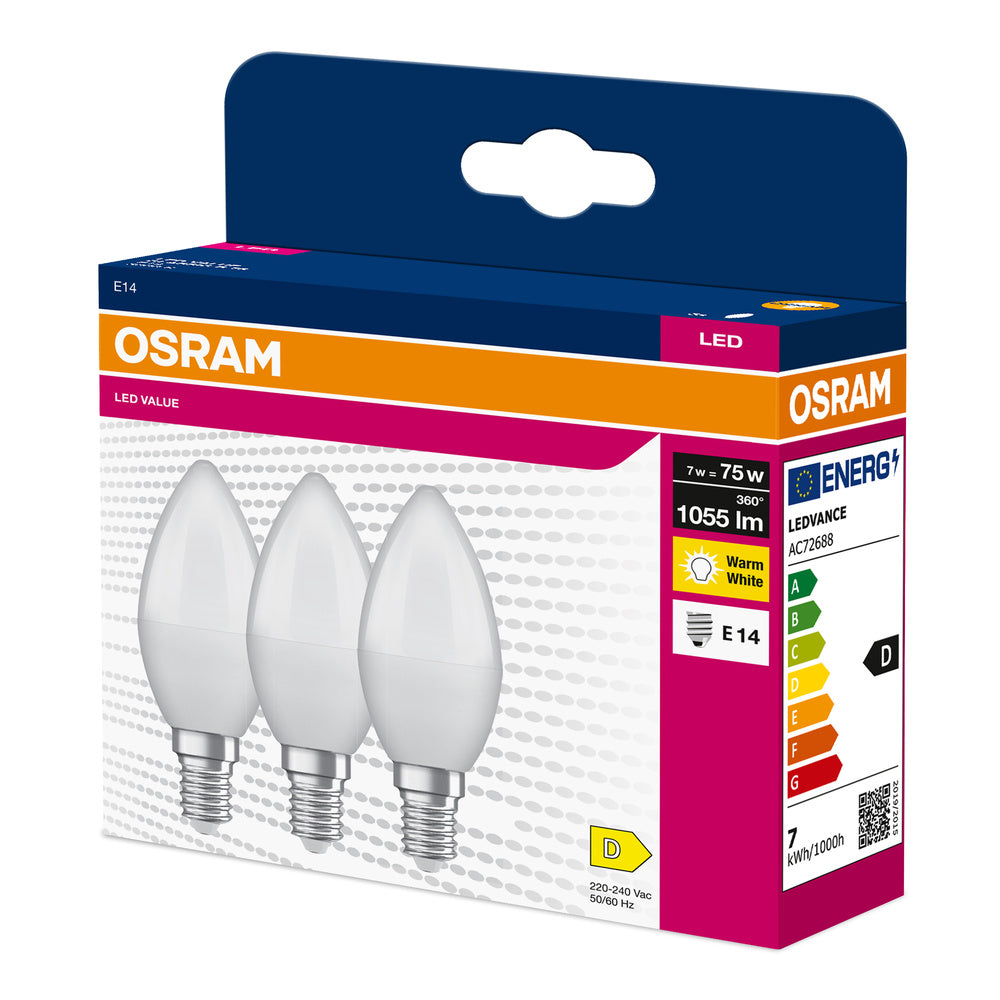 LED stropné svietidlo 7W IP20 3000K 220° – stropné LED svietidlo OSRAM