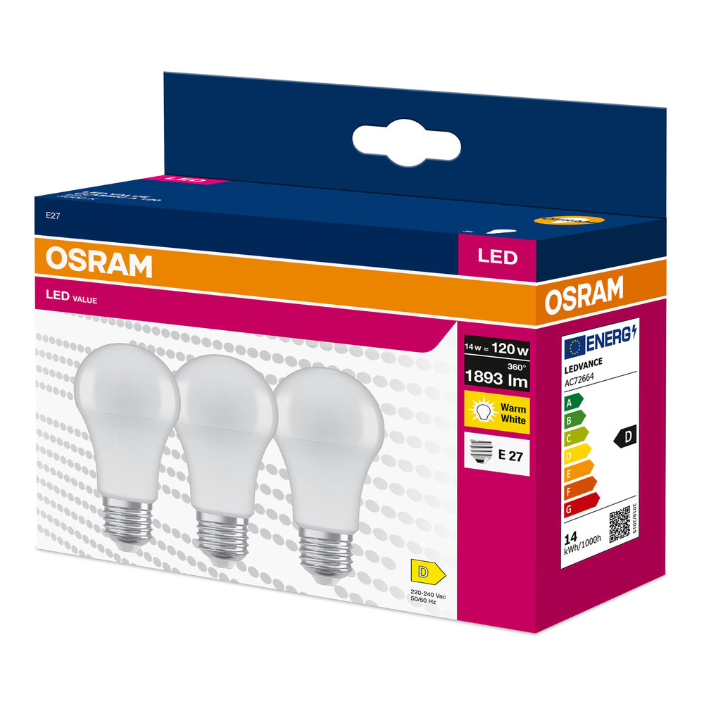 LED stropné svietidlo 14W IP20 3000K 150° – stropné LED svietidlo OSRAM