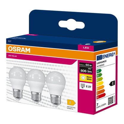 LED stropné svietidlo 6.5W IP20 2700K 150° – stropné LED svietidlo OSRAM