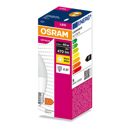 LED stropné svietidlo 4.9W IP20 2700K 220° – stropné LED svietidlo OSRAM