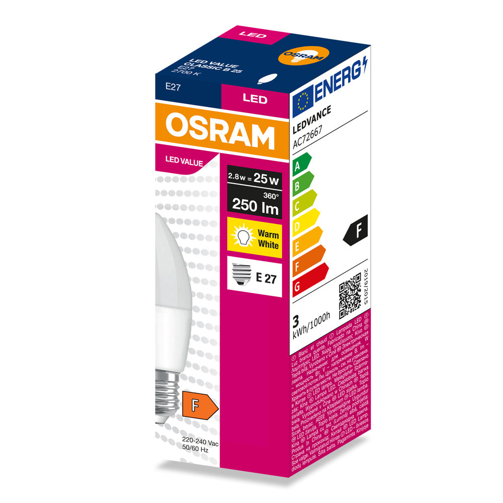 LED stropné svietidlo 2.8W IP20 2700K 220° – stropné LED svietidlo OSRAM