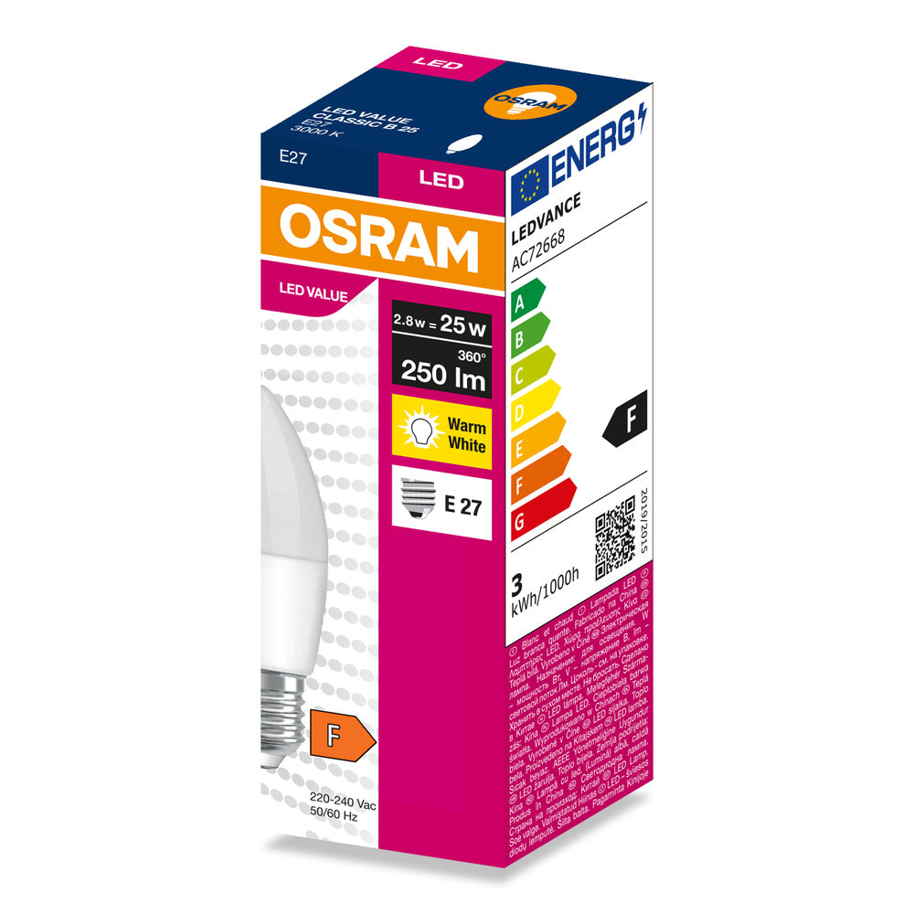 LED stropné svietidlo 2.8W IP20 3000K 220° – stropné LED svietidlo OSRAM