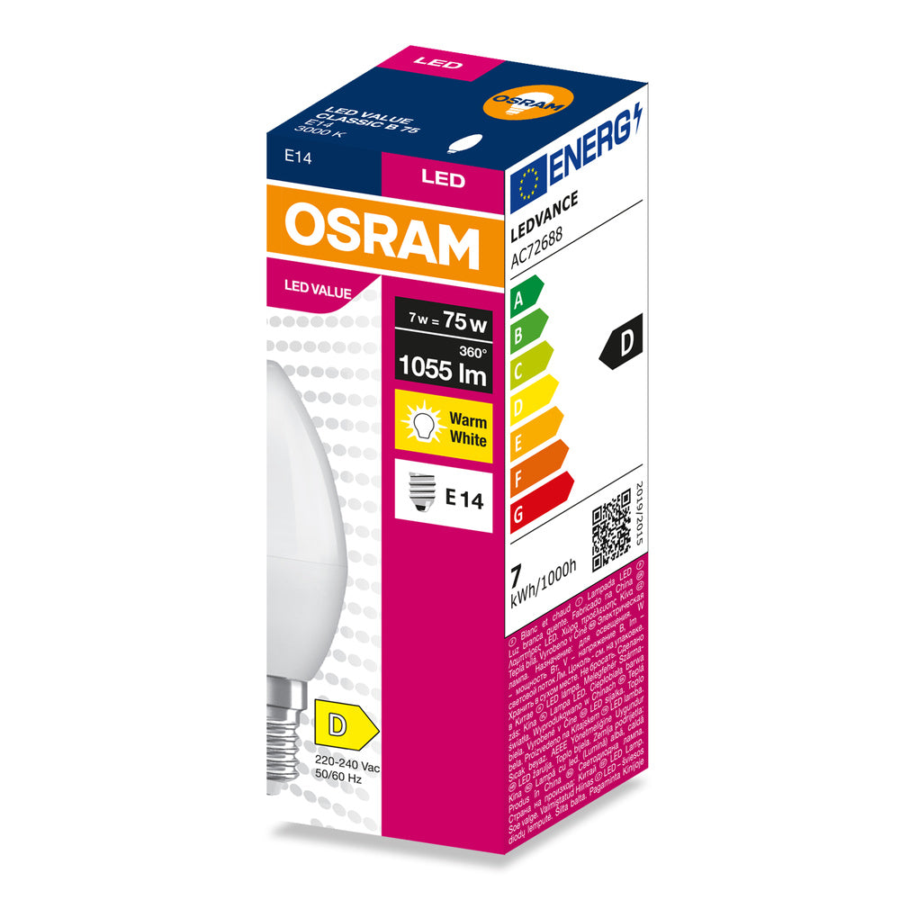 LED stropné svietidlo 7W IP20 3000K 220° – stropné LED svietidlo OSRAM