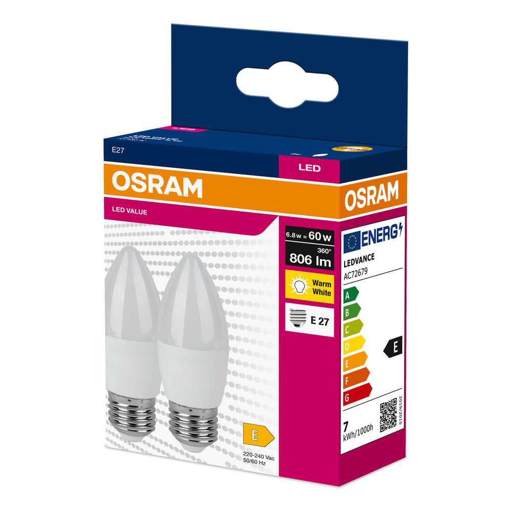 LED stropné svietidlo 6.8W IP20 2700K 220° – stropné LED svietidlo OSRAM