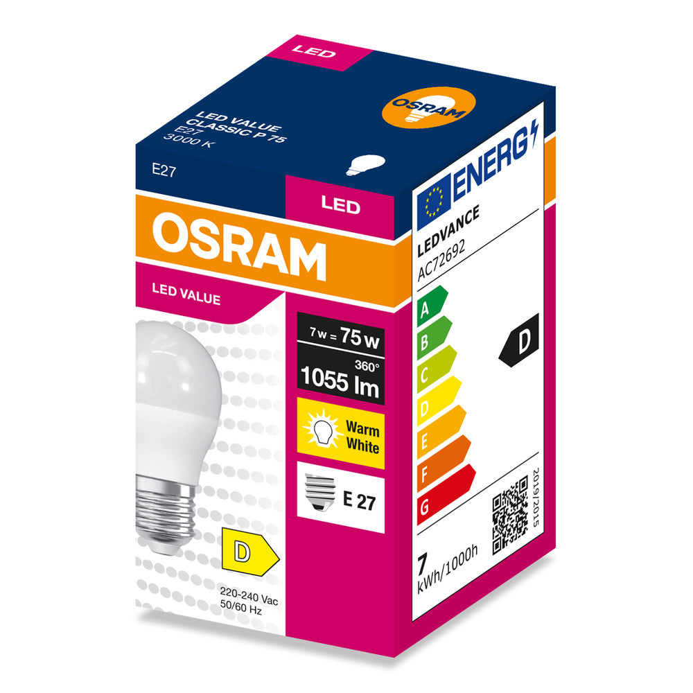 LED stropné svietidlo 7W IP20 3000K 150° – stropné LED svietidlo OSRAM