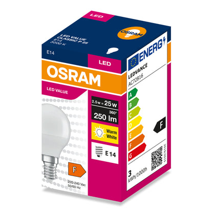 LED stropné svietidlo 2.5W IP20 3000K 150° – stropné LED svietidlo OSRAM