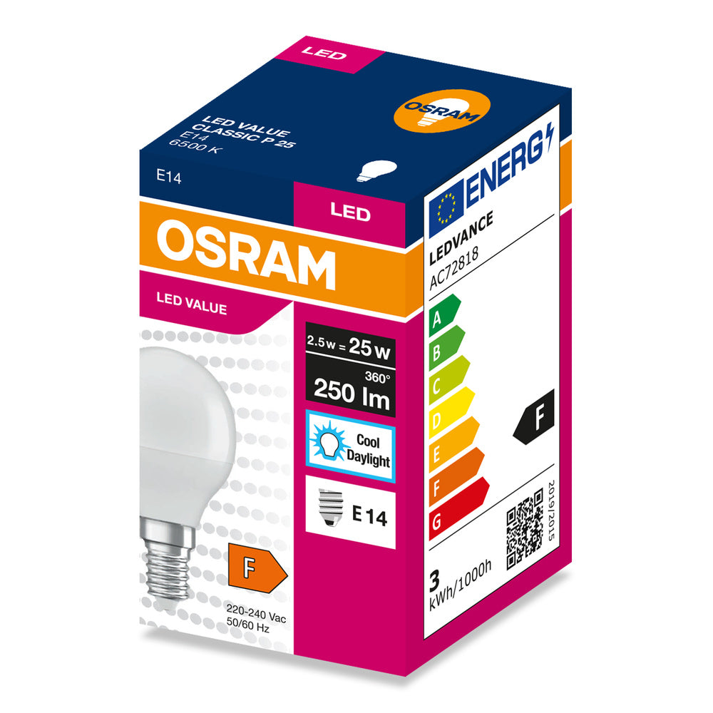 LED stropné svietidlo 2.5W IP20 6500K 150° – stropné LED svietidlo OSRAM
