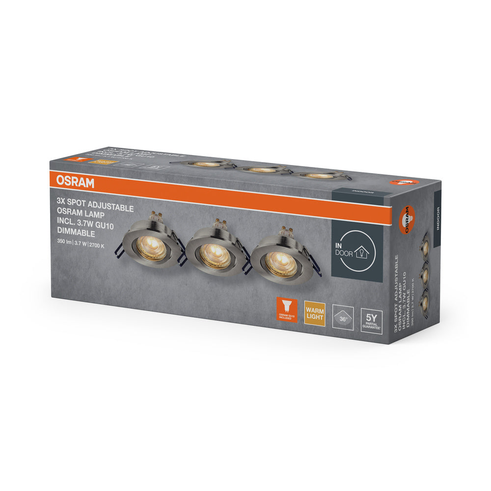 LED downlight 3.70W IP20 2700K – zápustné LED svietidlo OSRAM