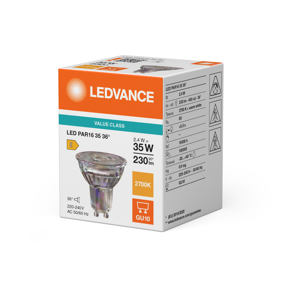 LED downlight 2.4W IP20 2700K 36° – zápustné LED svietidlo LEDVANCE