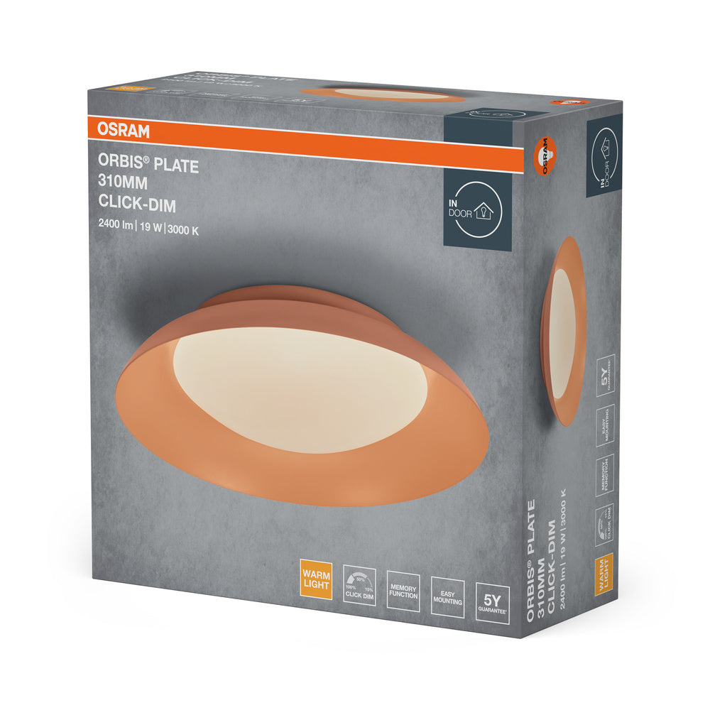 LED stropné svietidlo 19W IP20 3000K – stropné LED svietidlo OSRAM