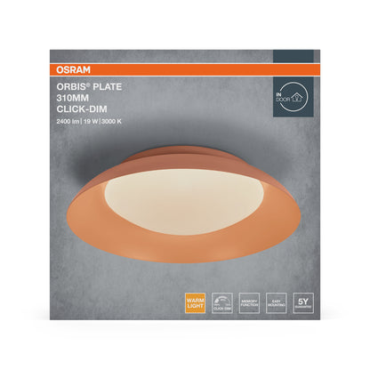 LED stropné svietidlo 19W IP20 3000K – stropné LED svietidlo OSRAM