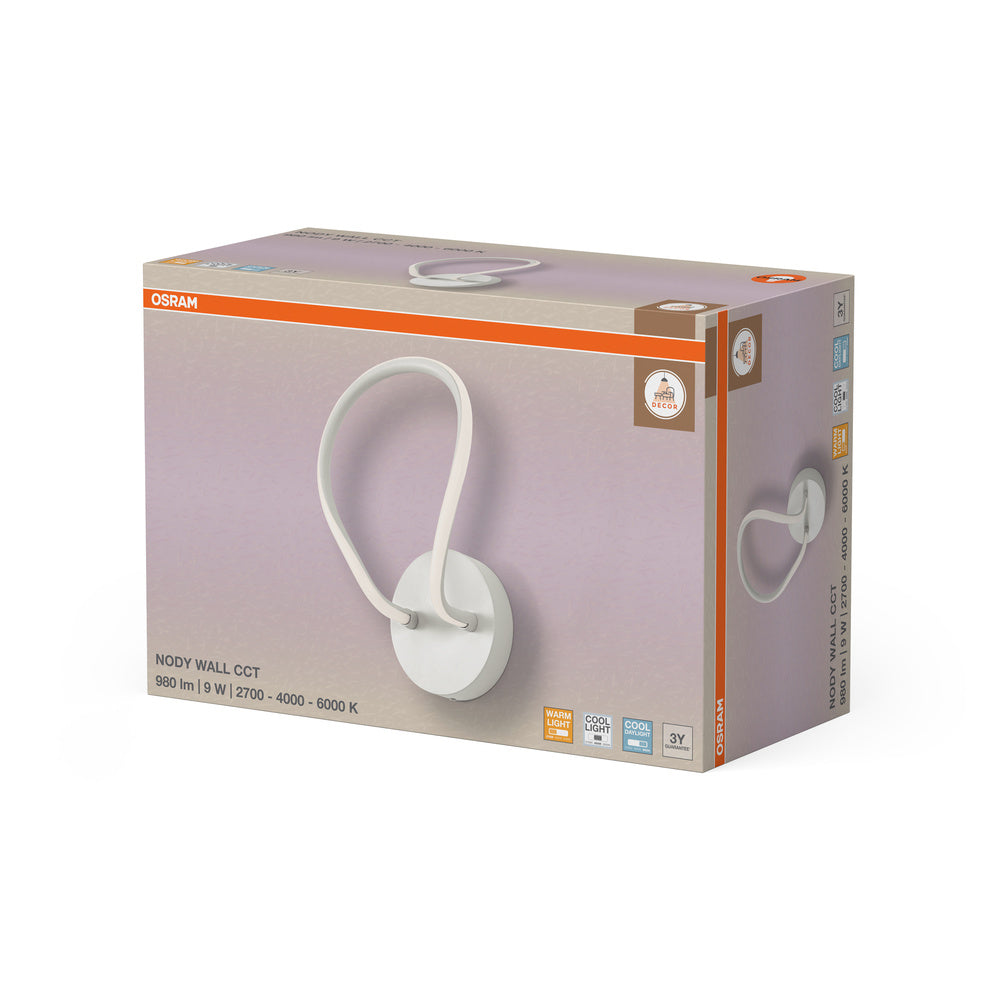 LED nástenné svietidlo 9W IP20 2700K 210° – nástenné LED svietidlo OSRAM