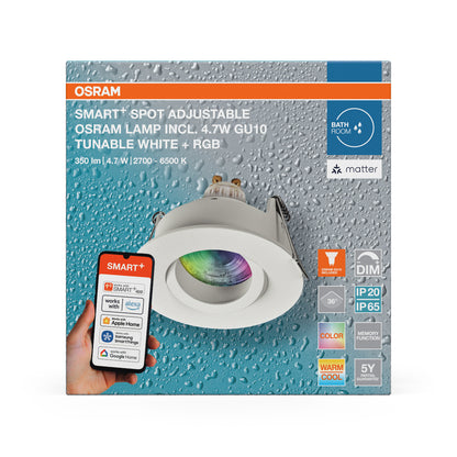 LED downlight 4.70W IP65 6500K 36° – zápustné LED svietidlo OSRAM