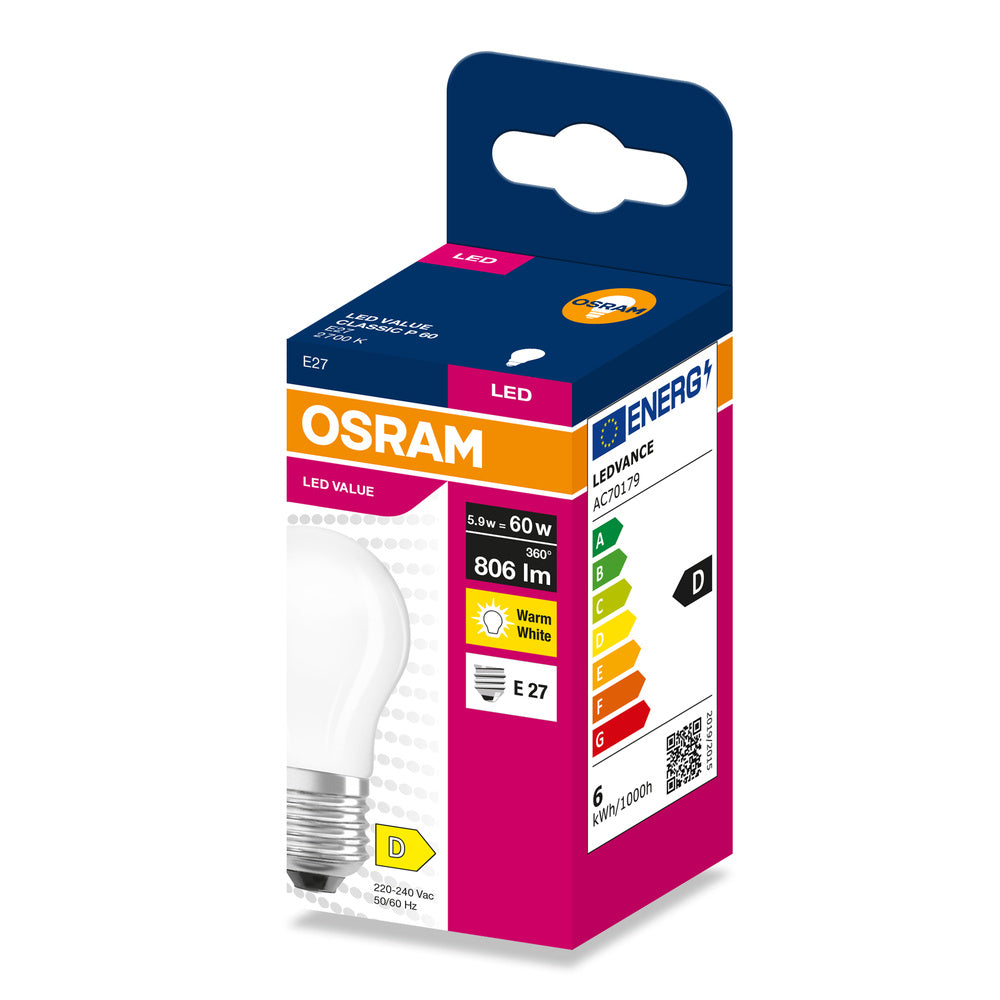 LED stropné svietidlo 5.9W IP20 2700K 300° – stropné LED svietidlo OSRAM
