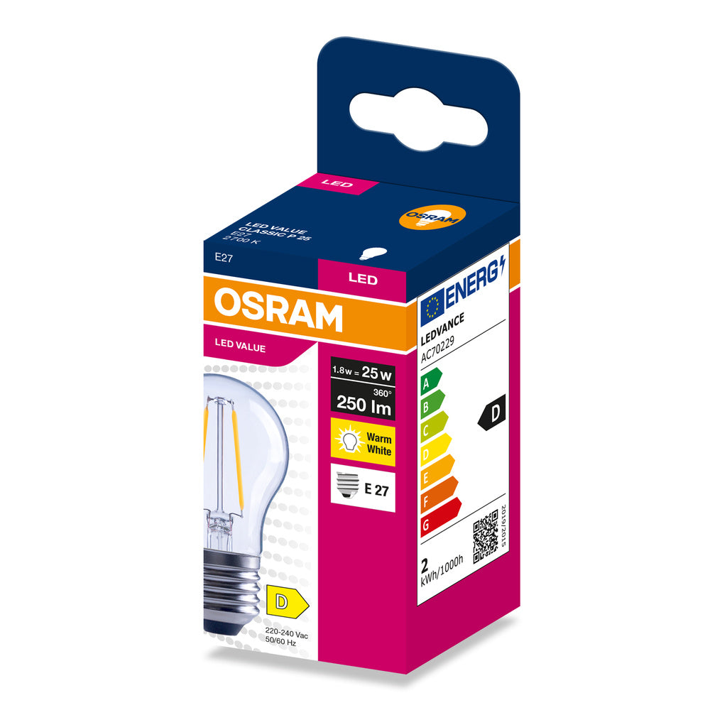 LED stropné svietidlo 1.8W IP20 2700K 300° – stropné LED svietidlo OSRAM