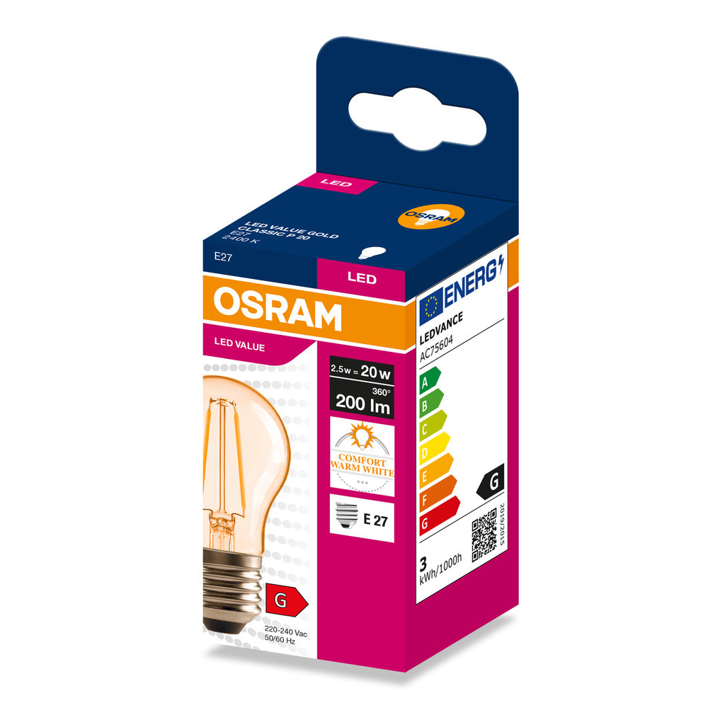 LED stropné svietidlo 2.5W IP20 2400K 300° – stropné LED svietidlo OSRAM