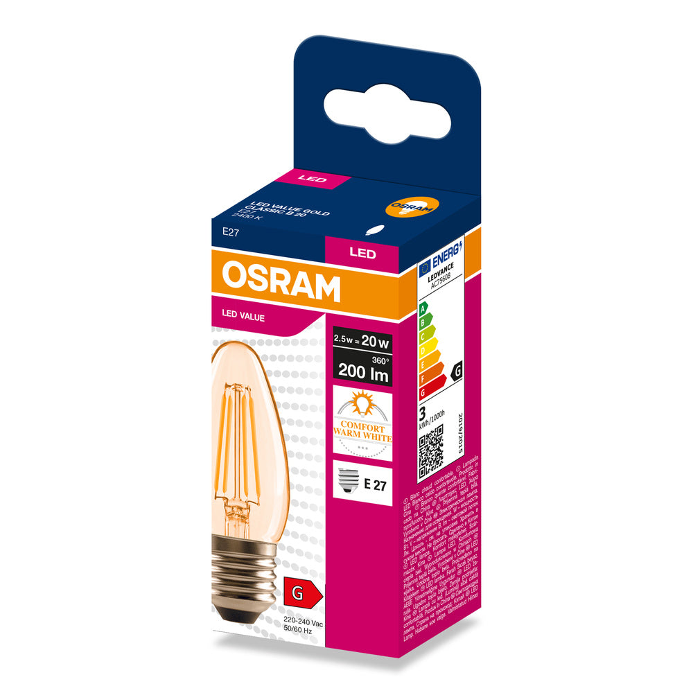 LED stropné svietidlo 2.5W IP20 2400K 300° – stropné LED svietidlo OSRAM