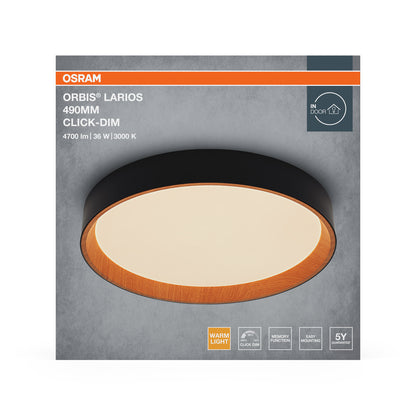 LED stropné svietidlo 36W IP20 3000K – stropné LED svietidlo OSRAM