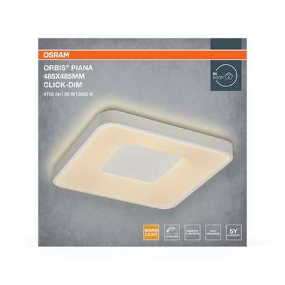 LED stropné svietidlo 36W IP20 3000K – stropné LED svietidlo OSRAM