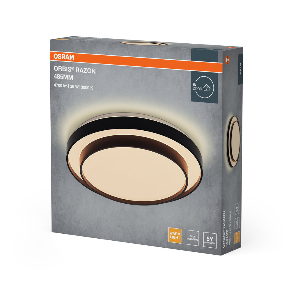 LED stropné svietidlo 36W IP20 3000K – stropné LED svietidlo OSRAM