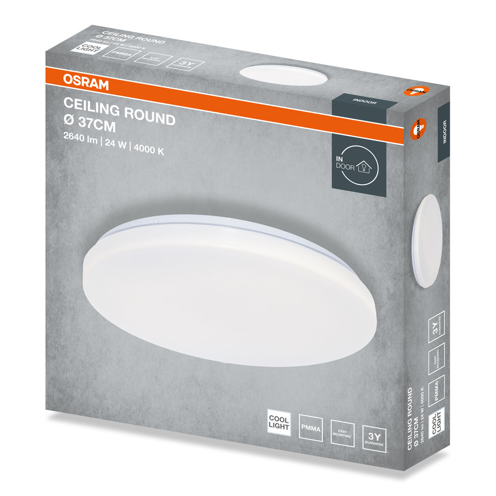 LED stropné svietidlo 24W IP20 4000K 120° – stropné LED svietidlo OSRAM