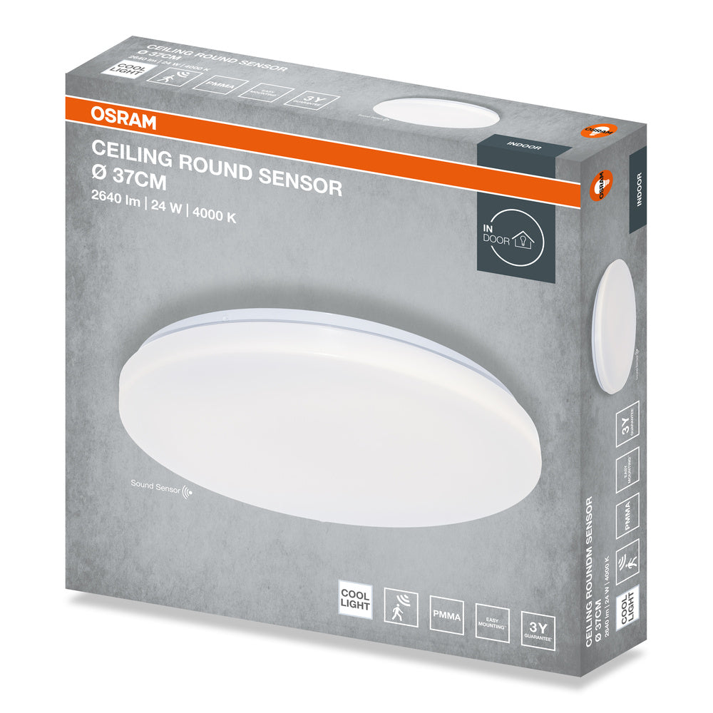 LED stropné svietidlo 24W IP20 4000K 120° – stropné LED svietidlo OSRAM