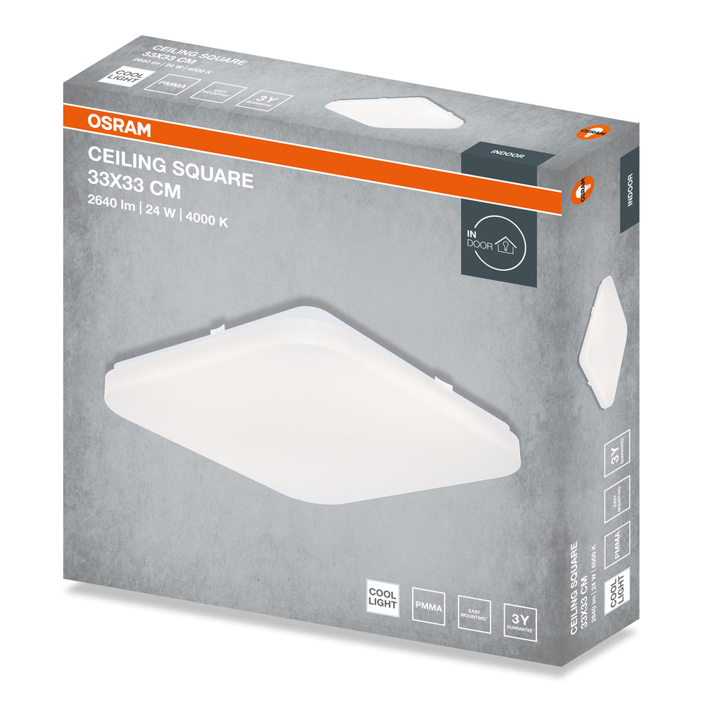 LED stropné svietidlo 24W IP20 4000K 120° – stropné LED svietidlo OSRAM