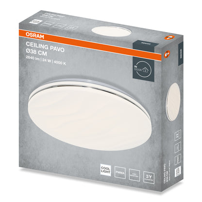 LED stropné svietidlo 24W IP20 4000K 120° – stropné LED svietidlo OSRAM