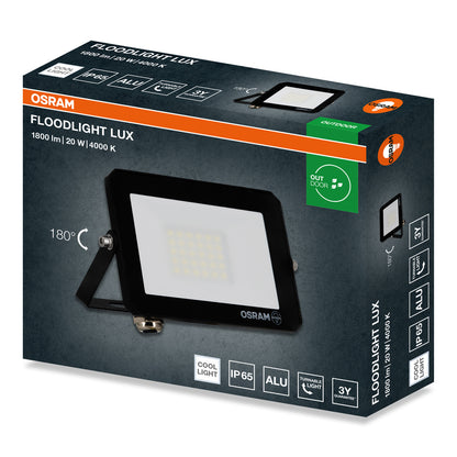 LED reflektor 20W IP65 4000K 105° – vonkajšie LED svietidlo OSRAM