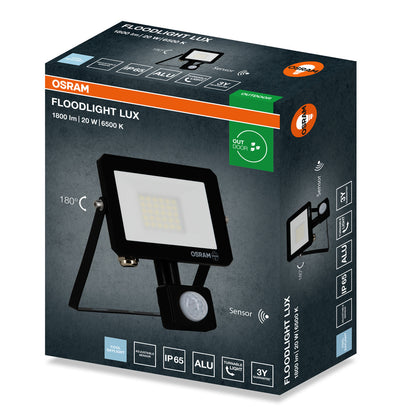 LED reflektor 20W IP65 6500K 105° – vonkajšie LED svietidlo OSRAM