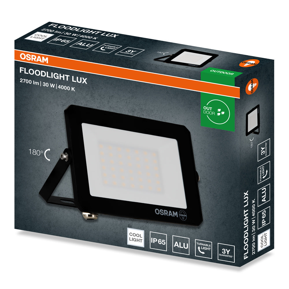 LED reflektor 30W IP65 4000K 105° – vonkajšie LED svietidlo OSRAM