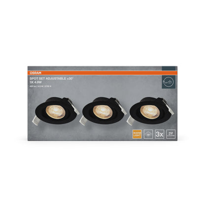 LED stropné svietidlo 4.90W IP20 2700K 36° – stropné LED svietidlo OSRAM